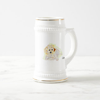 Chope À Bière Steins : Golden Retriever