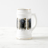 Chope À Bière Stone_Paws_Labrador_Black (Devant droit)