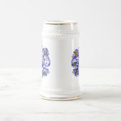 Chope À Bière Style bleu Hollande Stein du cru Delftware/Delft (Centre)