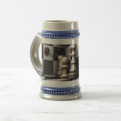 Chope À Bière Style d'échecs (Devant gauche)