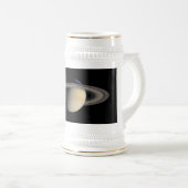 Chope À Bière Sunlit Saturn Gas géant Planet par Cassini (Devant droit)
