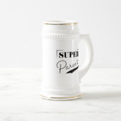 Chope À Bière Super parent (Devant droit)