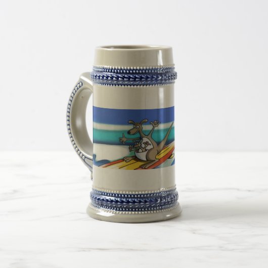Chope À Bière Surf Australie stein (Devant gauche)