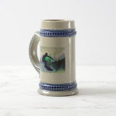 Chope À Bière Surfer dans la grande vague (Devant gauche)