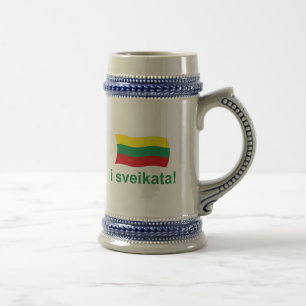 Chope À Bière Sveikata du Lithuanien i ! (Acclamations !)