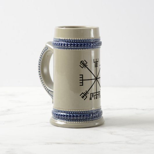 CHOPE À BIÈRE SYMBOLE VIKING DE VÉVISE (Devant gauche)