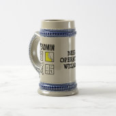 Chope À Bière Sysadmin - Administrateur système (Devant gauche)