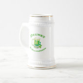 Chope À Bière T-shirt de DRUNKY MCDRUNKERSON (Devant gauche)