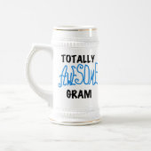 Chope À Bière T-shirts bleus et cadeaux de gramme totalement (Gauche)