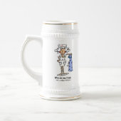 Chope À Bière T-shirts et cadeaux amusants de l'ICU Nurse (Gauche)