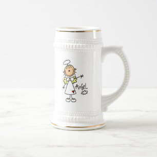 Chope À Bière T-shirts et cadeaux de Stick Figure Angel