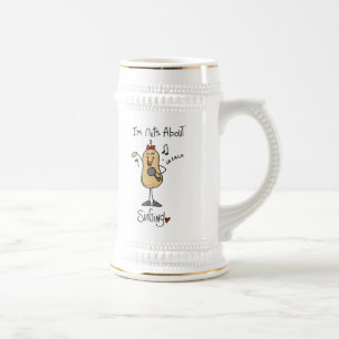 Chope À Bière T-shirts et Cadeaux Fous de Chant