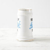 Chope À Bière T-shirts et cadeaux Oma Blue totalement géniaux (Centre)