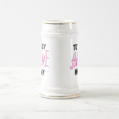 Chope À Bière T-shirts et cadeaux rose Nanny absolument géniaux (Centre)