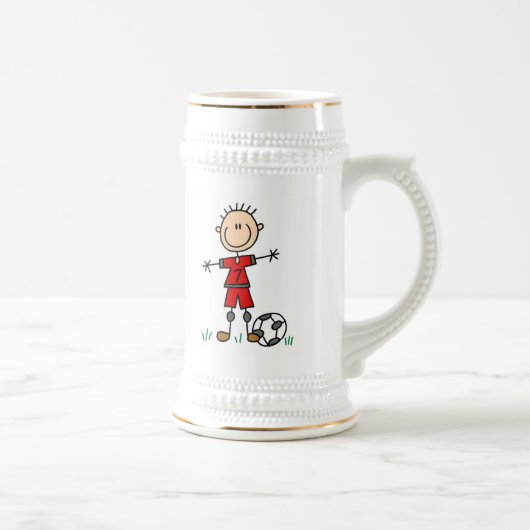 Chope À Bière T-shirts et cadeaux uniformes rouges de (Droite)