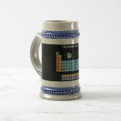 Chope À Bière Tableau périodique des éléments lancer l'oreiller (Devant gauche)