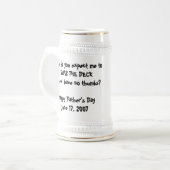 Chope À Bière Tamponnez la plate-forme ? (Devant gauche)