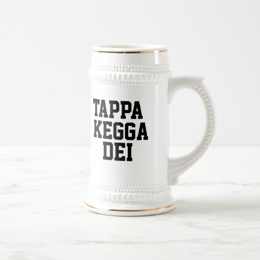 Chope À Bière TAPPA KEGGA DEI stein (céramique) (Droite)
