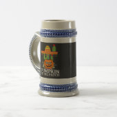 Chope À Bière Tee-shirt graphique Citrouille confortable (Devant gauche)