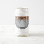 Chope À Bière Temps en bois Stein (aucun arrière - plan) de (Centre)
