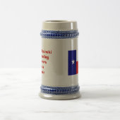 Chope À Bière Texan de 80 années (Centre)
