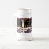 CHOPE À BIÈRE TEXANS POUR TRUMP (Devant gauche)
