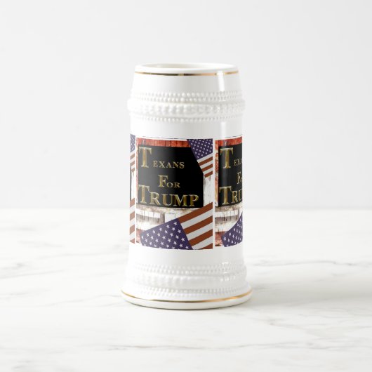 CHOPE À BIÈRE TEXANS POUR TRUMP (Centre)