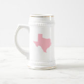 Chope À Bière Texas rose (Gauche)