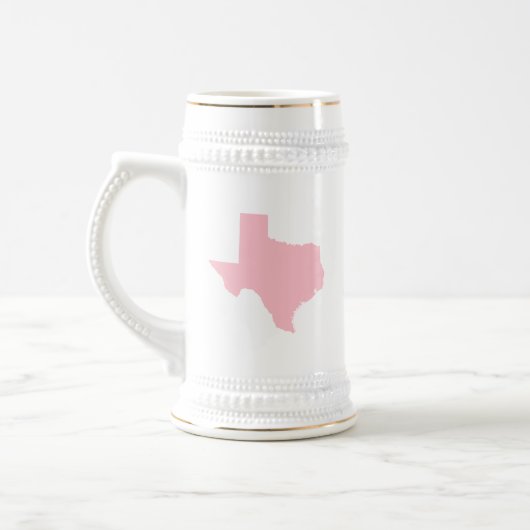 Chope À Bière Texas rose (Gauche)