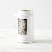 Chope À Bière Tigre blanc 1, Stein (Devant gauche)
