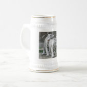 Chope À Bière Tigre CUB blanc (Devant gauche)