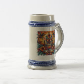 Chope À Bière Tiki Time Beer Stein (Devant droit)