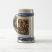 Chope À Bière Tiki Time Beer Stein (Devant gauche)