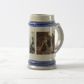 Chope À Bière Tombe, vanité, rivière de la vie (Devant droit)