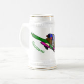 Chope À Bière Tortue volante (Devant gauche)