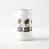 Chope À Bière Tourne-disque dessin animé (Devant gauche)