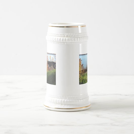 Chope À Bière Train d'automne (Centre)