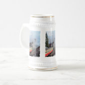 CHOPE À BIÈRE TRAINS À VAPEUR (Devant gauche)