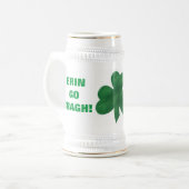 CHOPE À BIÈRE TRÈFLE ERIN GO BRAGH! (Devant gauche)