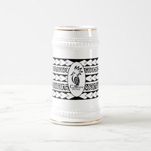 Chope à bière Tribal Ethnic  (Centre)