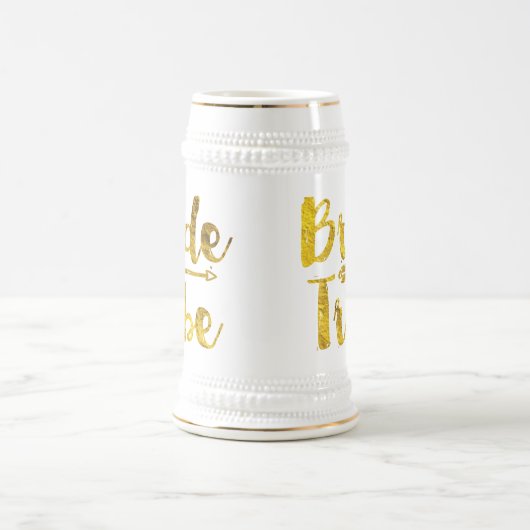 Chope À Bière Tribe de mariée (Centre)