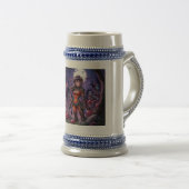 Chope À Bière Trick ou traiter Halloween Zombies distribuer le c (Devant droit)