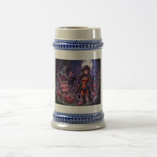 Chope À Bière Trick ou traiter Halloween Zombies distribuer le c