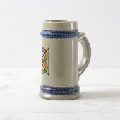 Chope À Bière TROISIÈME AGER Beer Stein (Devant droit)