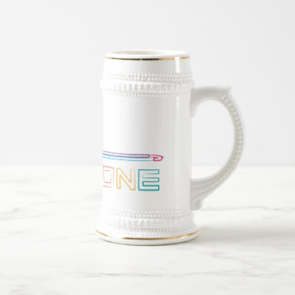 Chope À Bière Trombone d'arc-en-ciel