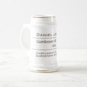 Chope À Bière Trophée de jardinage de l'année (Devant gauche)