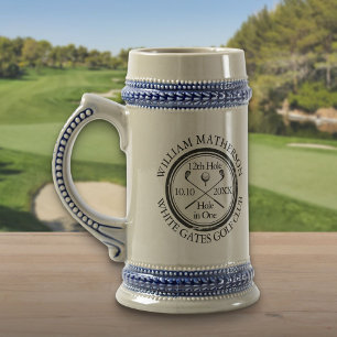Chope À Bière Trou personnalisé dans un golf classique