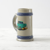 Chope À Bière Turquoise 1957 de collecte de Chevy (Devant gauche)