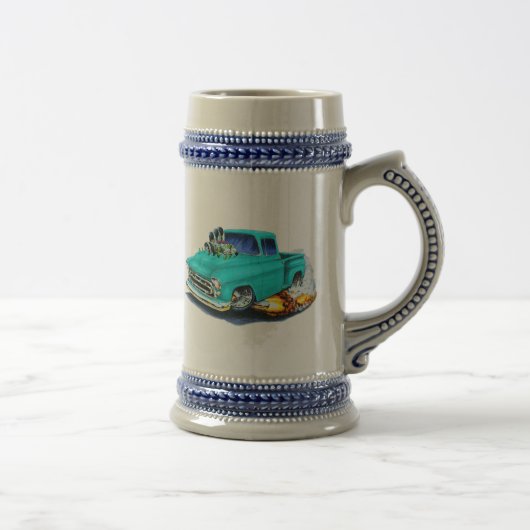 Chope À Bière Turquoise 1957 de collecte de Chevy (Droite)