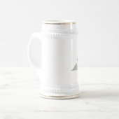 Chope À Bière Typographie d'état de la Virginie (Devant gauche)